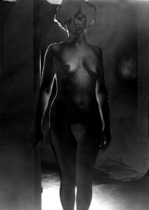 Solarized Nude 1976 by Roger Keen